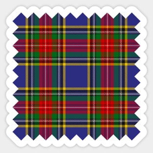 Clan MacBeth Tartan Sticker